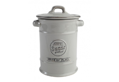 Pride of Place Sugar Jar COOL GREY (D115 x H180mm / 4.5 x 7")